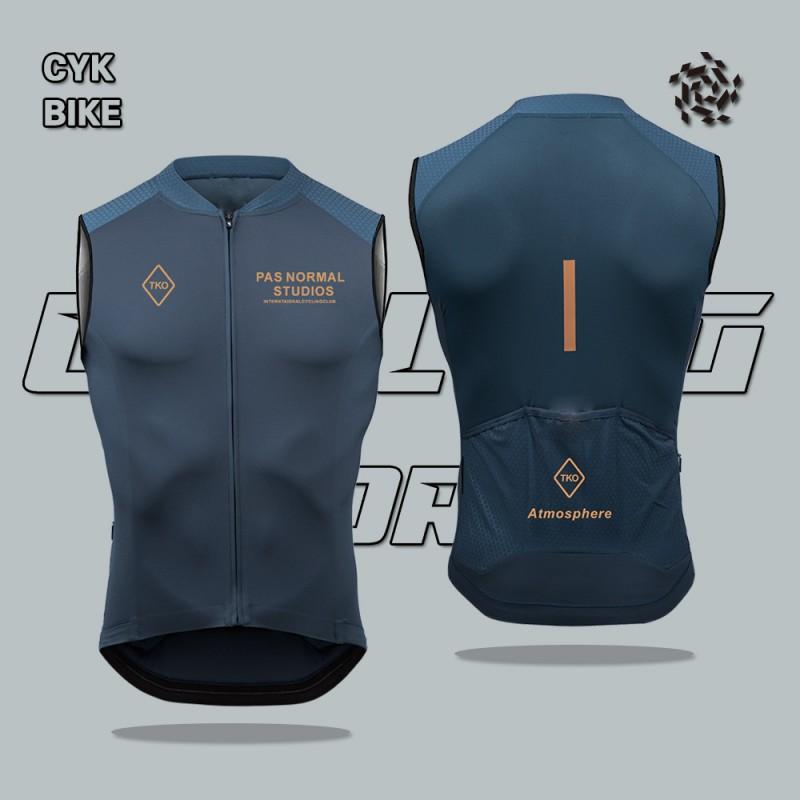 Men Women Cycling Vest Windproof Breathable Quick Dry Sleeveless Bike Jersey Mountain Road Riding