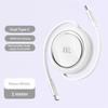 1Pcs Retractable Usb C To Usbc Data Cord 1M 100W Fast Charging Type C Cable For Phone 15 Pro Max 15Plus