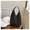 New Fashion Casual Bag Large Capacity Shoulder Bag Women's Handbag Woven Bag Striped Bag Tote Bag