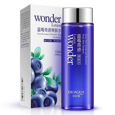 120 ml Blueberry Miracle Glow Wonder Face Toner Make-up Voda Smooth Facial Toner Lotion Oil Control Pore Hydratační péče o pleť