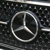 VCJ1  3D 188mm Front Grille Star Logo Emblem Badge For Mercedes-Benz C Class 2014-2018 GLC Car Emblems