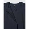 Uniqlo Japan Collarless Long Coat Relaxed Fit