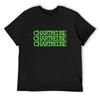 Chartresue Chartreuse Chartreuse Color T-Shirt Customs Summer Tops Clothes for Men