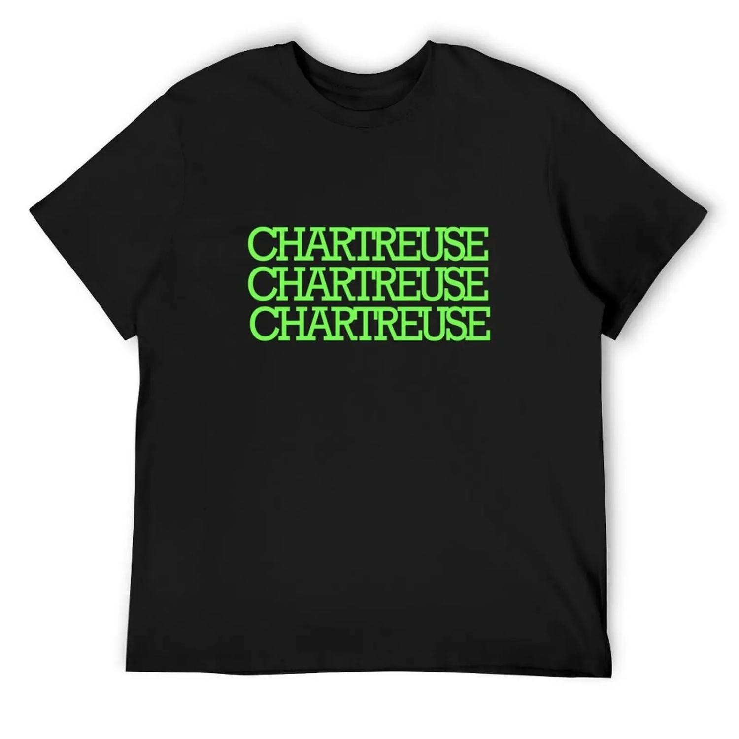 

Футболка цвета Chartreuse Chartreuse таможня летние топы одежда для мужчин S чёрный