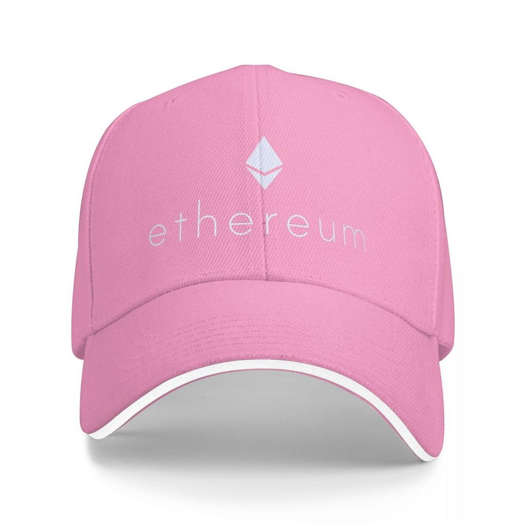 Ethereum Cryptocurrency Baseball Caps Snapback Baseball Hats Breathable Casual Casquette Outdoor for Men And Women