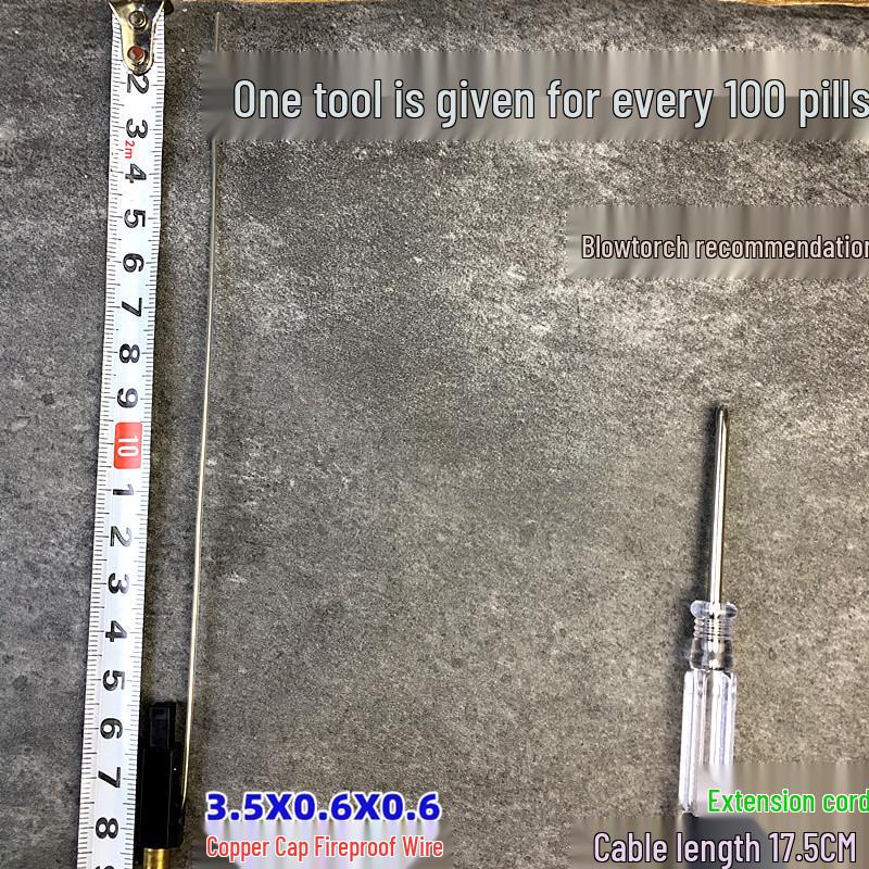 Piezoelectric Lighter Accessories: Ceramic Fireproof Wire Ignition Parts for Stoves and Blowtorches