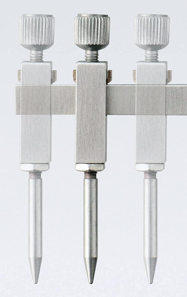 Niigata Seiki SK Digital Gap Caliper 2 Point Support Spherical Base Straight Arm GDG-2R-S1