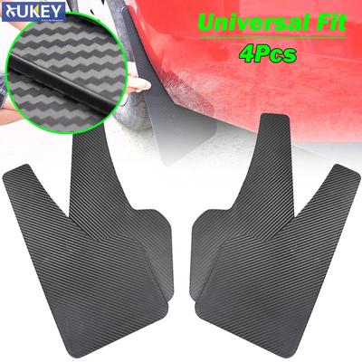 4Pcs/Set Universal Mudflaps Mud Flaps Flap Splash Guards Mudguards Car Auto Van SUV Pickup Trucks Wheel Fender Front