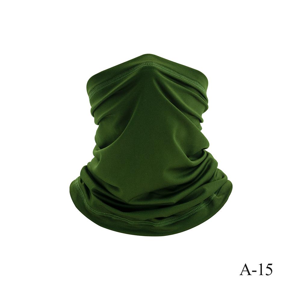 Proteção UV Cobertura Facial de Seda Gelo Tubo de Pescoço Bandana Lenço para Esportes ao Ar Livre Respirável Lenço para Caminhada Polaina de Pescoço Bandana