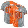 Custom Split Personalized Lightning Pattern Football Jersey Personlized Team name and you name, number V-Neck T-Shirts