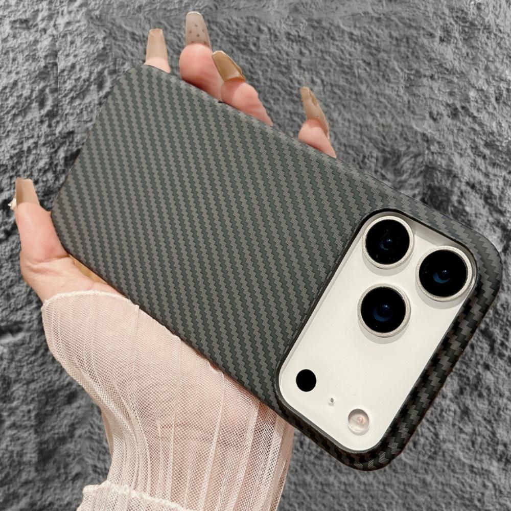 Matte Carbon Fibre forMagsafe Case foriPhone 17 Air 16 15 14 Plus 13 12 Pro Max 17Pro Wireless Charge Skin Glossy Armor Cover