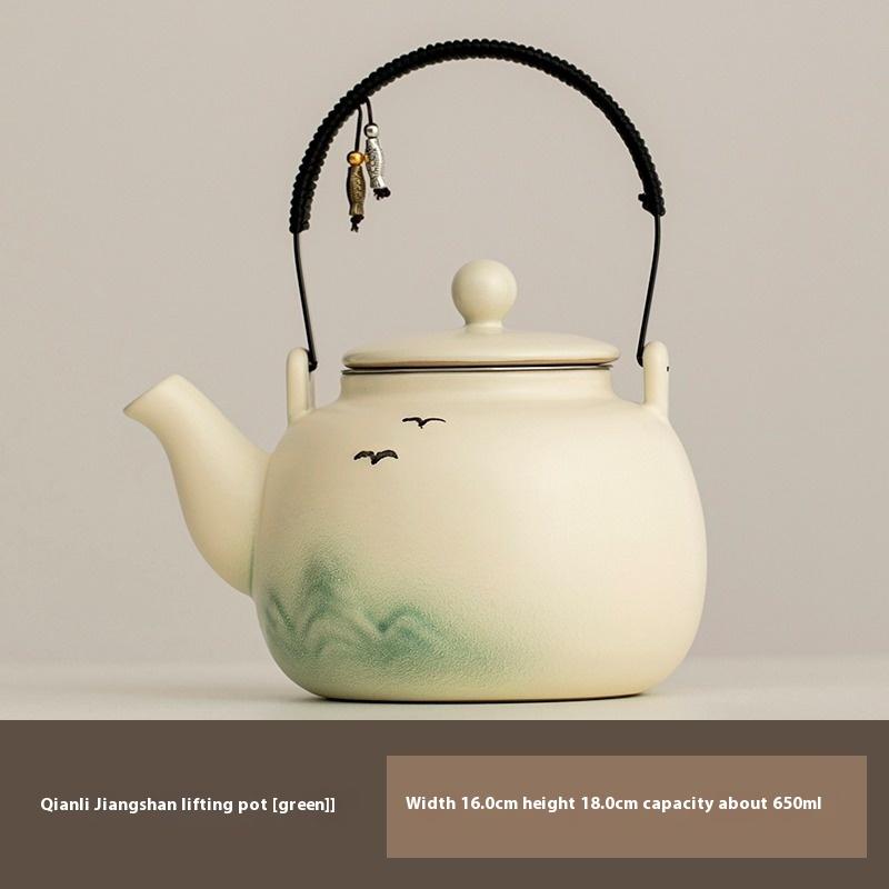 

Чайник Beam Одинарный Чайник Большой Вместимости Керамический Заварочный Чайник Чайник Домашний Новый Чайник Китайский Чайник