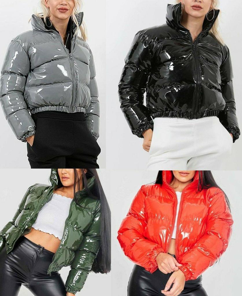 2022 Women's Shiny Down Cotton Bread Coat - New Style Jacket