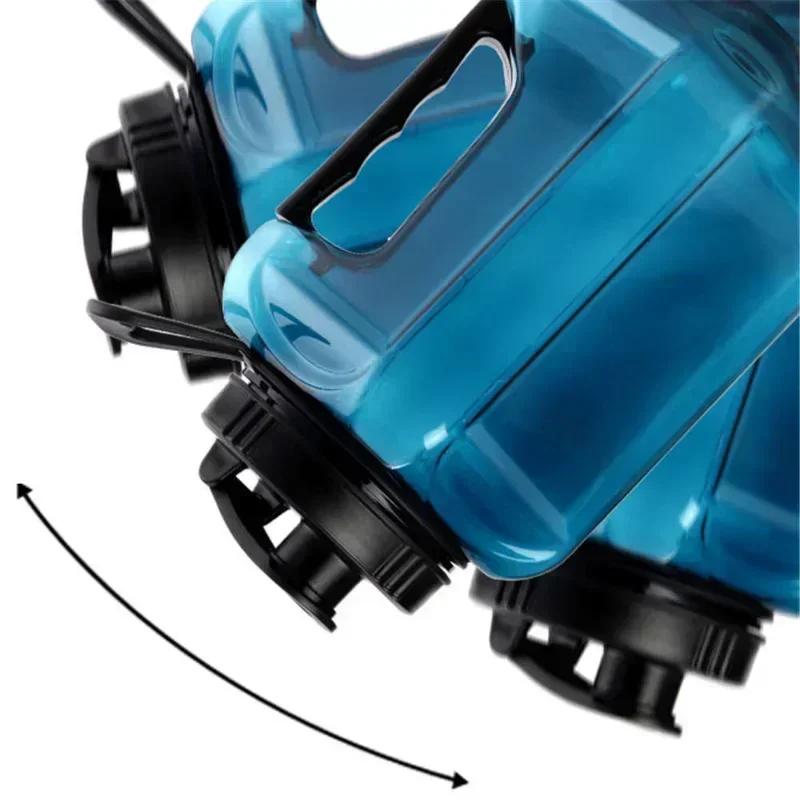 Summer Outdoor Sports Water Bottle for Students Runner Large-capacity Plastic Cups Fitness Men High Appearance Portable Kettle