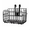 Folding Bike Basket Collapsible Metal Wire Heavy-Duty