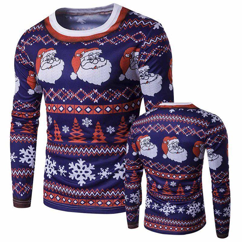 Women Men Ugly Christmas Sweater Xmas Jumper T Shirt Pullover Hoodies Stylish Festive Top