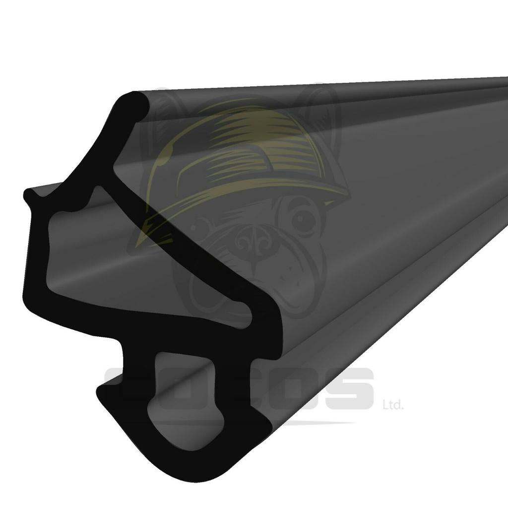Seal for PVC Windows S-1127 VEKA BLACK 1m