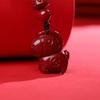 Authentic Cinnabar Zodiac Horse Pendant Necklace for Women and Children