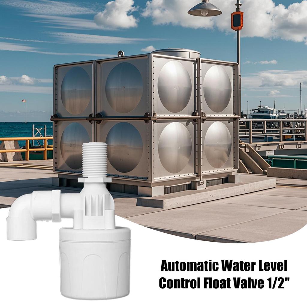 Automatic Water Level Control Float Valve 1/2" Auto Shutoff Water Level Controller Leak-Proof Controller Pool Accessories