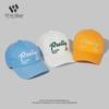 Street tide brand letter embroidery baseball cap men's and women's versatile cap production