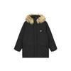 Warm Long Parka Jacket Asia Sizing 'Black' Men's AMJ33330-BK