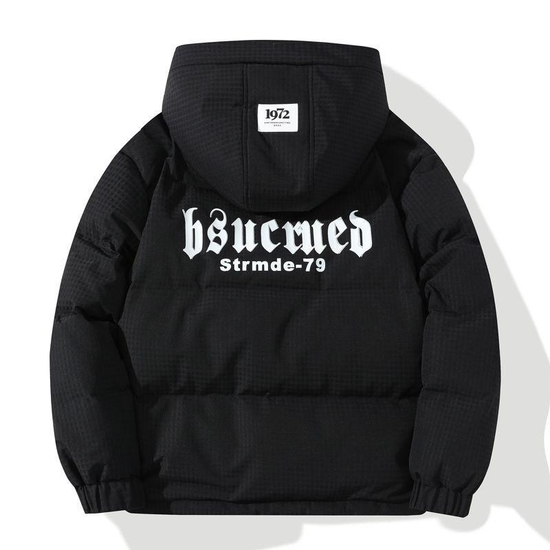 90 White Duck Down Jacket Men's Winter Couple Coldproof Clothes Loose Large Size Thickened Youth Student Jacket