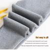 Girls' Seamless Fleece-Lined Base Layer Pants for Autumn/Winter - White Tight Pants for Kids