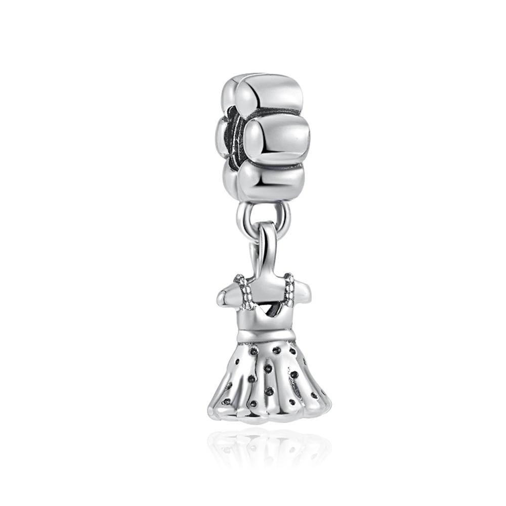 New 925 Silver Charm Bracelet DIY Women Jewelry Fashion Shopping Series Perfume High Heels Camera Bag Bead Fit Original