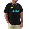 James Band T-shirt street wear anime Unisexs långa t-shirts