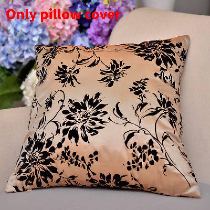 Modern Minimalist Plush Velvet Cushion Cover For Sofa Bed And Office Decor In Various Colors