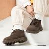 Mode retro kurze stiefel herbst und winter neue kinder schuhe jungen kurze stiefel vielseitig Britischen stil leder stiefel