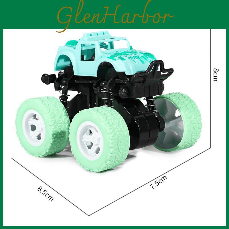 Macaron Color Plastic Off Road Inertia Toy Car For Kids With Durable Design And Visual Development