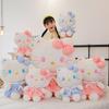 2026 Skirt KT Cat Doll Plaid Skirt Cat Girl Plush Toy Children's Rag Doll