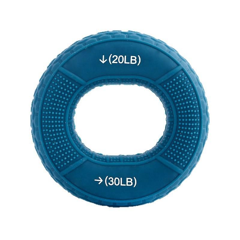Silicone Dual Resistance Grip Ring for Hand Strengthening and Rehab