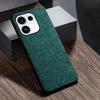 Case for Oppo Reno 16 Pro Reno16 F 16FS Global Phone Cover, Linen Textured Fabric-Like Faux Leather Back Cover Funda for OPPO Reno16 Pro Case