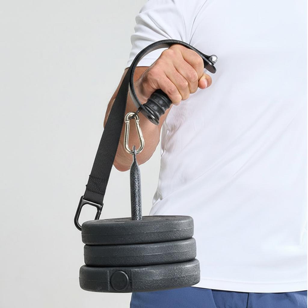 Adjustable Resistance Grip Anti-Slip Weight Lifting Device Wear Resist Arm Muscle Fitness Band Wrestling Training Equipment