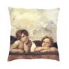 Nordic Victorian Angel Cushion Cover Velvet Fairies Sea Throw Pillow Case Living Room Decoration Pillowcase