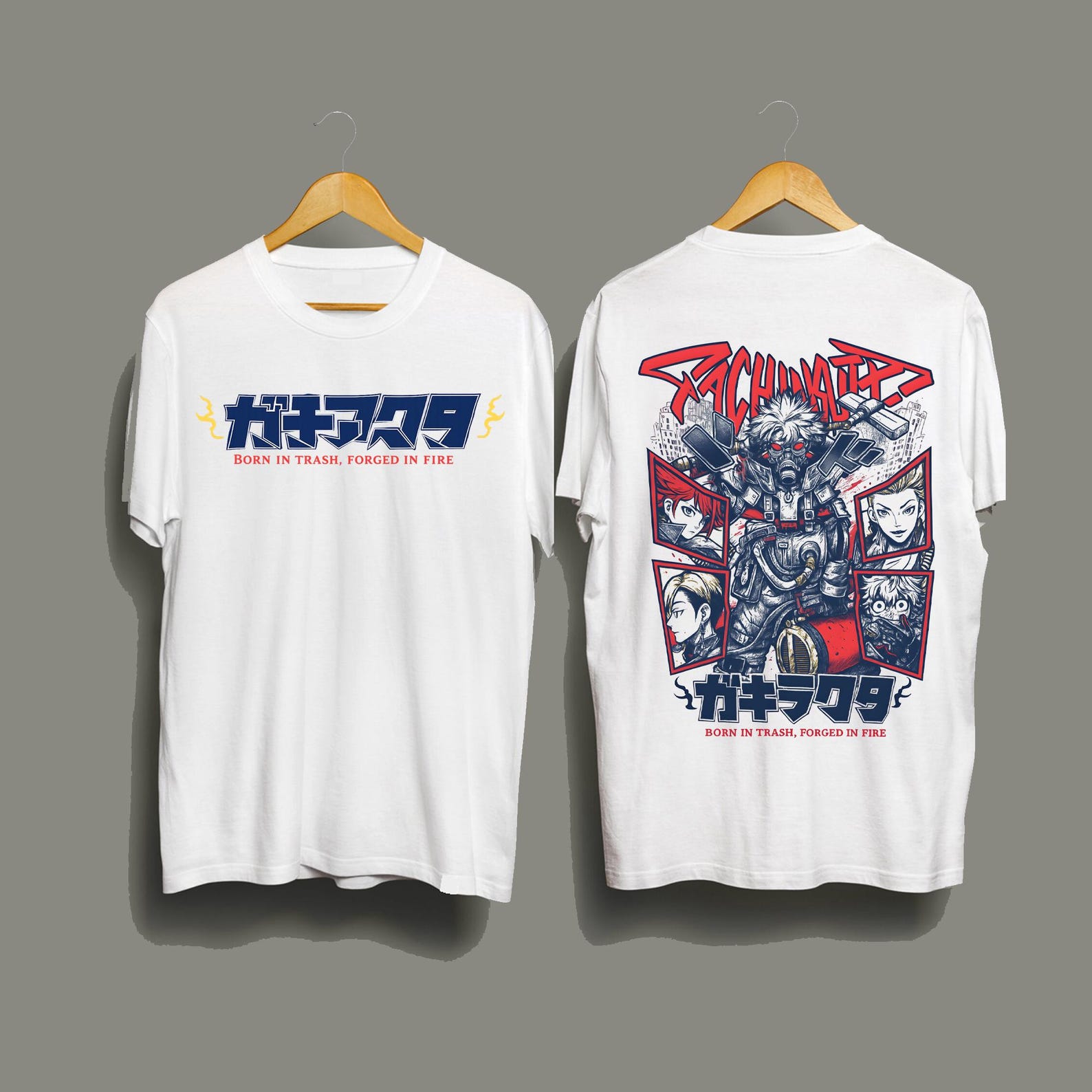 Anime Shirt Streetwear, Manga Inspired Graphic Tee, Unisex Heavy Cotton Gift 4XL