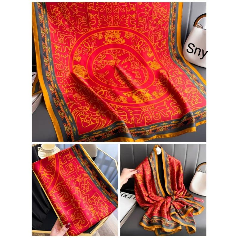 Women S Long Fashion Scarf For Spring Summer Travel Versatile Shawl