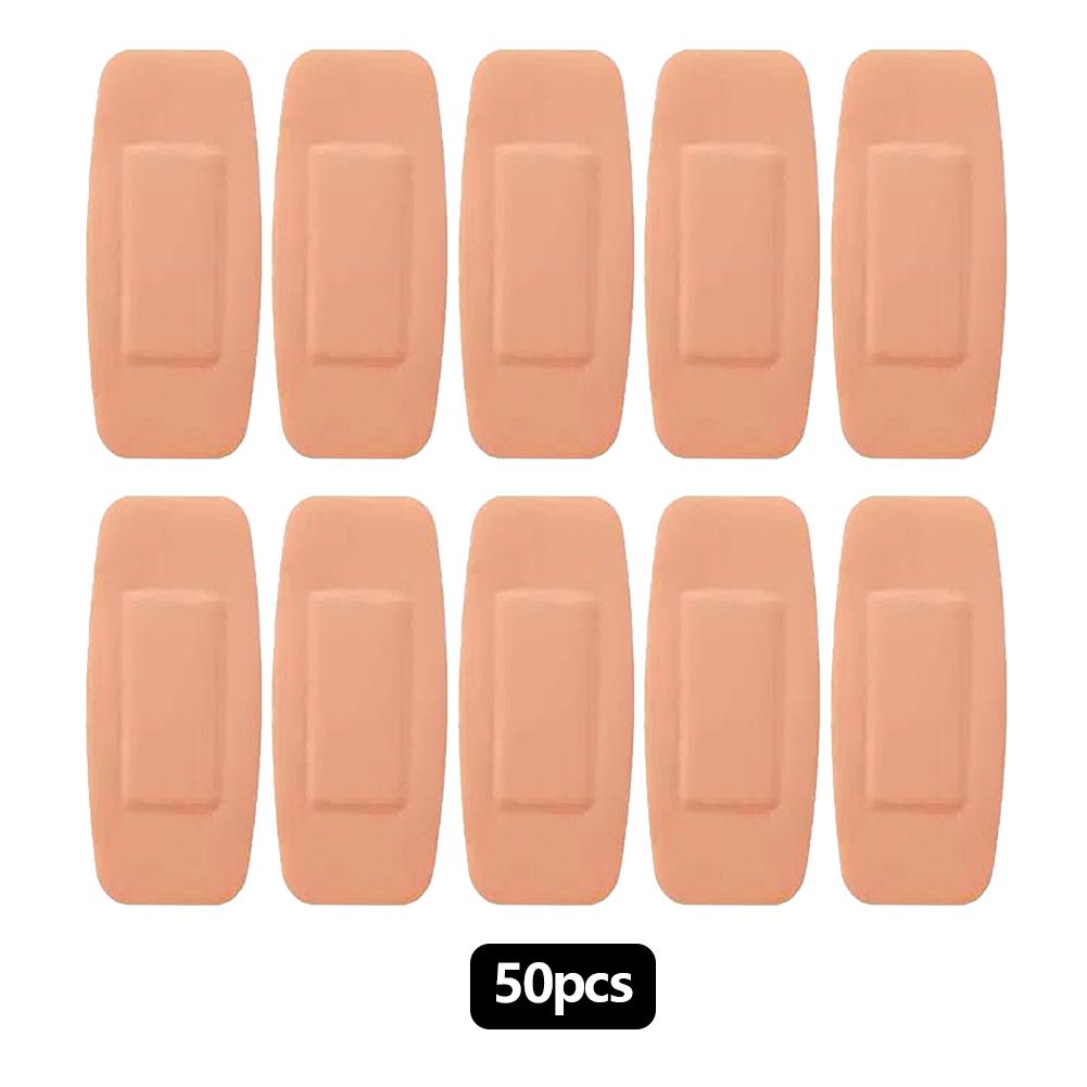 50Pcs Variety Shapes Waterproof Bandage Breathable First Band Aid Wound Dressing Medical Tape Wound Plaster Bandaids
