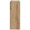 vidaXL Schuhschrank Artisan Eiche 60x21x57 cm Holzwerkstoff