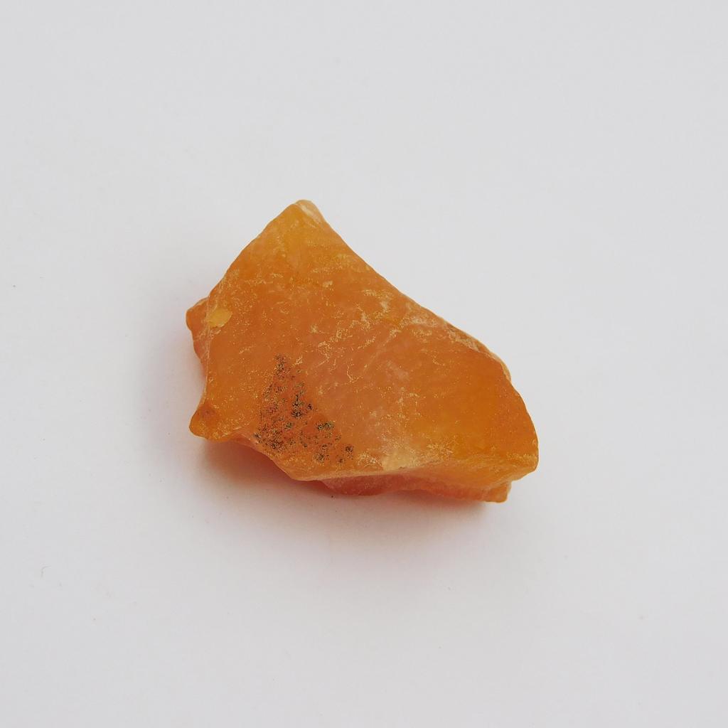 Natural Orange Sapphire 60.5ct Rough Certified Loose Gemstone