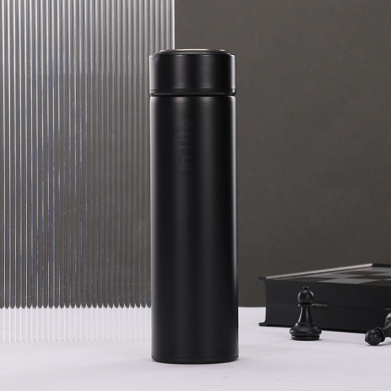 Business Straight Cup 304 Stainless Steel Thermos Cup, Business Gift Cup, Portable Smart Temperature Cup