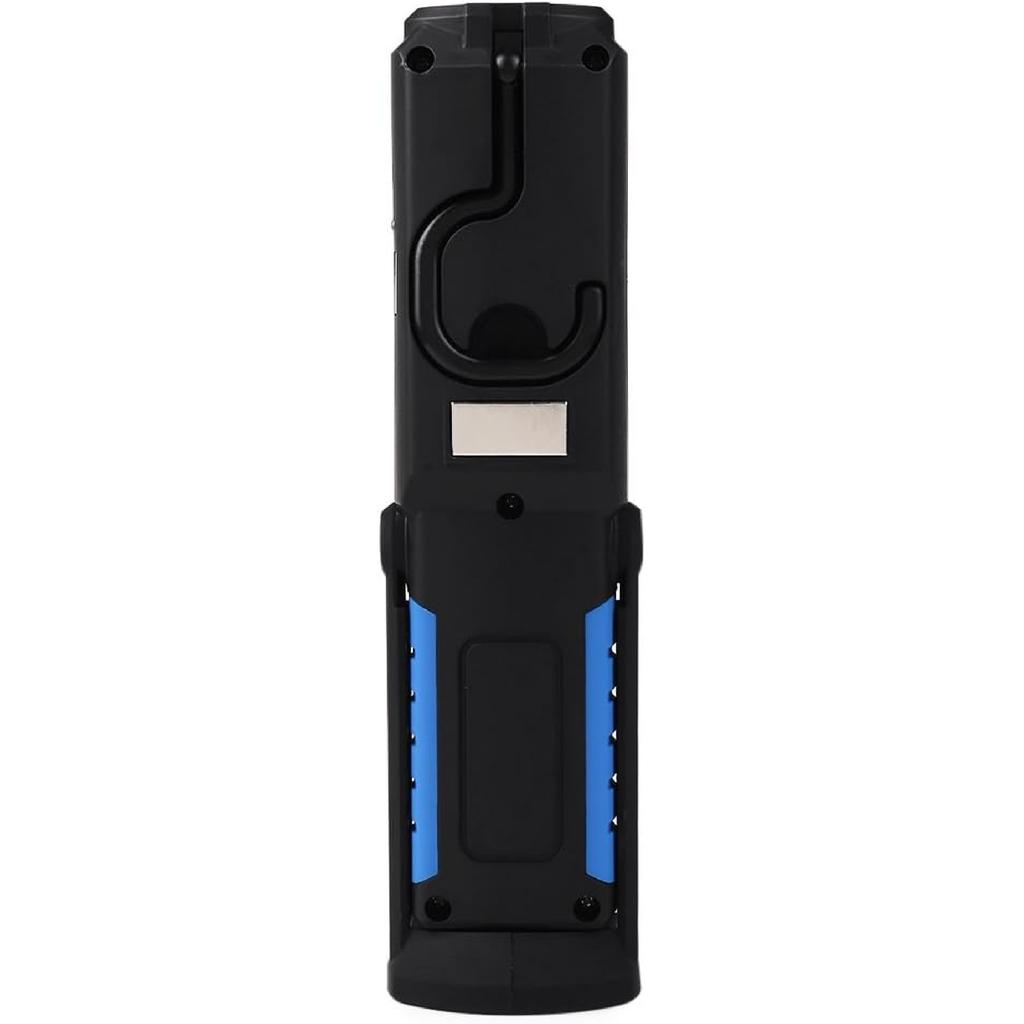 LED Work Light With Magnetic Base Rechargeable Handheld Flashlight LED Torches Lamp COB Cordless Inspection Lamp 2200mAh Battery For Outdoor Camping