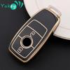 2 Tasten TPU Auto-Fernschlüsseletui für Mercedes Benz ACESG Klasse GLC CLE CLA W177 W205 W213 W222 X167 AMG