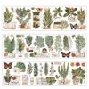 Diary Decorative Plant Series Stickers Flower Journal