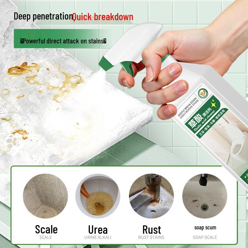 Hochleistungs-Fliesen- und Toilettenreiniger auf Oxalsäurebasis: Leistungsstarker Flecken- & Vergilbungsentferner