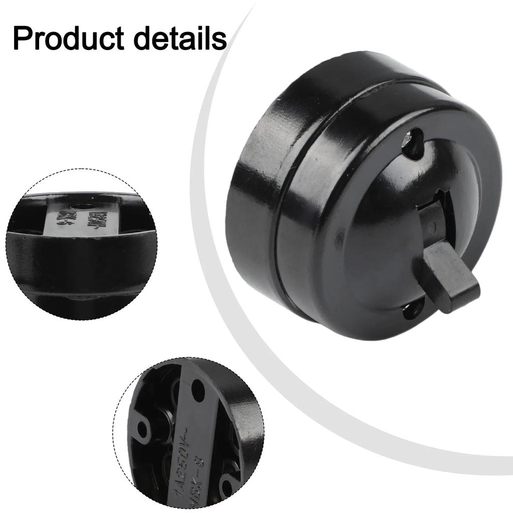 Single Control Switch Wall Mounted Easy Install Household Light Switch Retro Retro Style 220-250V High Quality