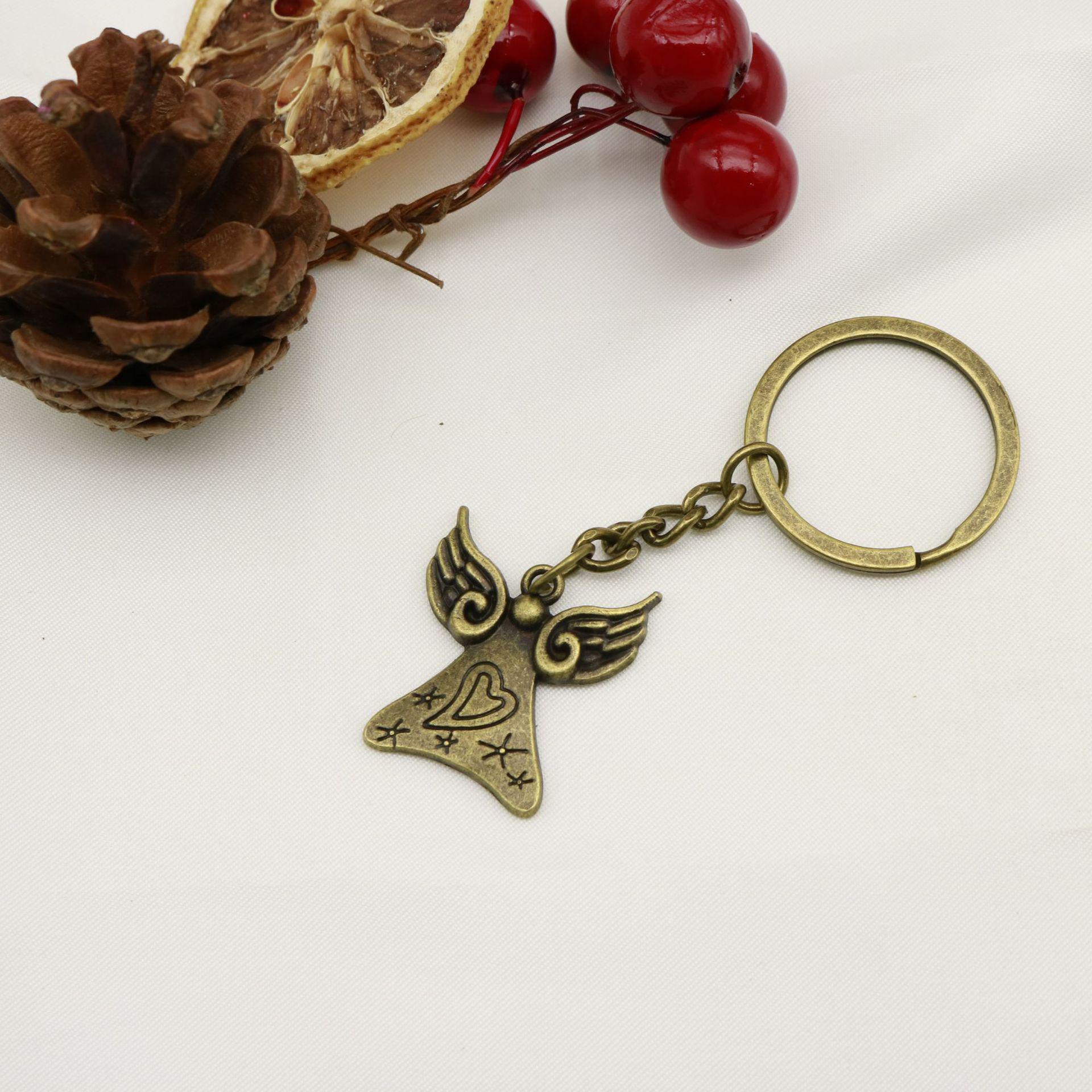 Heart-Shaped Angel Keychain Pendant - Hot Selling Jewelry