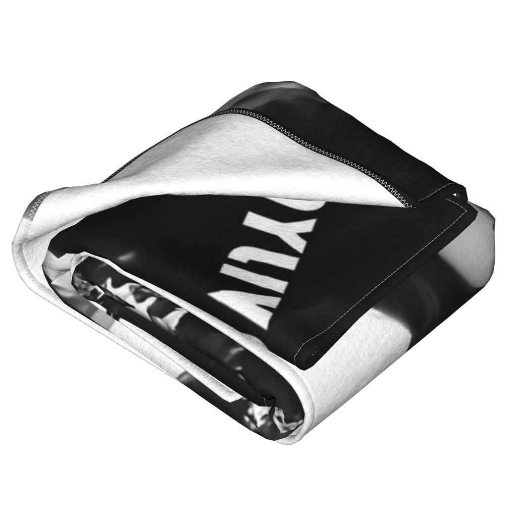 Ayliva Pop Singer Music Blanket  Flannel Novelty Breathable Throw Blankets for Home Restaurant Summer,